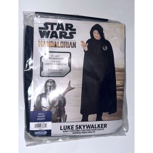 Star Wars Luke Skywalker Cosplay robe Cloak Outfits Adult Halloween Costume - Picture 1 of 6
